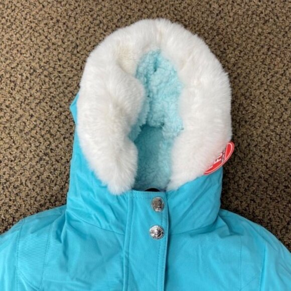 *ZeroXPosur Jacket 3 in 1 System sz 4/5 Hooded Blue Gray All Season Water Resist - Picture 4 of 12